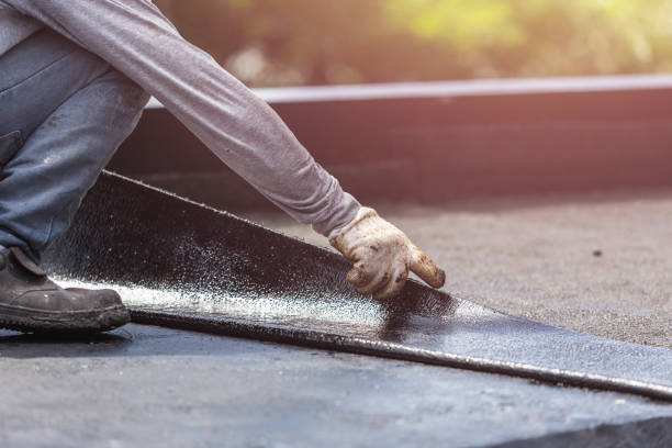 Professional Waterproofing technician working in Woodridge, IL